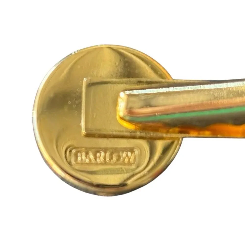 Vintage Barlow Deer Head Tie Clip